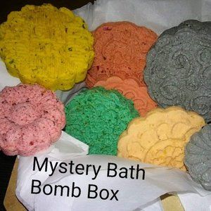 Mystery Bath Bomb Box|Handmade|Self Care|Organic